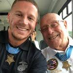 #OTD in 2010, Lance Cpl. Kyle Carpenter sustained significant injuries  while shielding a fellow Marine from the blast of a grenade in Helmand  Province, Afghanistan. He was awarded the #MedalofHonor for his valor and  selfless service.