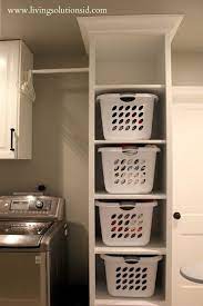 Instead of making a new drying rack, this should. The Laundry Room Today Laundry Basket Shelves Laundry Room Baskets Laundry Room Storage