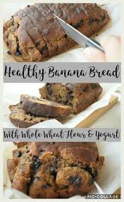 Healthy Banana Bread Ingredients 2 Eggs Cup 160 G Plain Greek Yogurt Curd Dahi 2 Medium Size Ripe Healthy Banana Bread Banana Healthy Ripe Banana Recipe