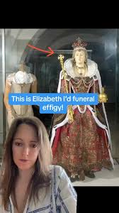 This is Elizabeth I’s funeral effigy., #historyfacts #history  #historylovers #historywithamy #elizabethi #tudors #anneboleyn #henryviii