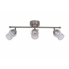 Allen Roth Valleymeade 3 Light 24 5 In Brushed Nickel Dimmable Led Track Bar Fixed Track Light Kit Brickseek