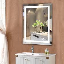 Check spelling or type a new query. Led Bathroom Wall Mirror Illuminated Lighted Vanity Mirror With Touch Button Bathroom Supplies Accessories Bathroom Mirrors