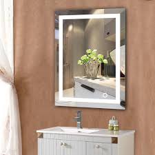 How would you like to have this stunning mirror? Led Bathroom Wall Mirror Illuminated Lighted Vanity Mirror With Touch Button Bathroom Supplies Accessories Bathroom Mirrors