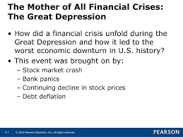 Critically, in 1978, the us supreme court decided that national banks may export the state interest rate law of their home state into any state where they do business. Chapter 12 Financial Crises Ppt Download