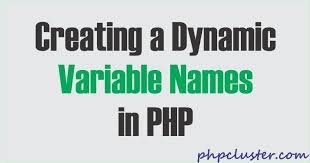 Dynamic Variable Names In Php In 2020 Programming Tutorial Variables Learn Programming