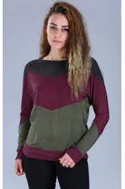 oval yaka yarasa kol desenli bluz https modasto com patirti kadin ust giyim gomlek bluz br85709ct4 moda stilleri bluz modelleri giyim