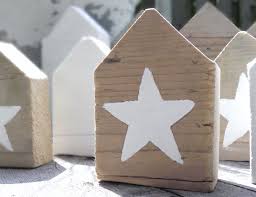 Pin Von Sylvie Rose Auf Les Etoiles Shabby Deko Holz Kreativ Weihnachten