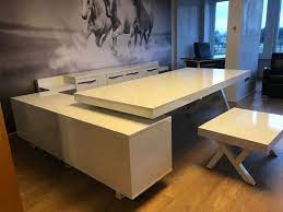 Italian executive desks and executive. Weiss Executive Office Desk S Klasse Large