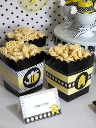 This themed decorations are a great addition to any party or event. A Sweet As Honey Bee Birthday Party Desserts Table Party Ideas Party Printables Blog