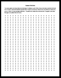 Printable Connect The Dots Game Ideas For Kids Kevin Loves This Game Connect The Dots Connect The Dots Game Dots Game