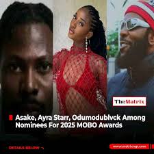 Olivia Dean and Little Simz lead the nominees for the 2026 MOBO Awards,  which will take place in Manchester, England in March. Full nominations  list.