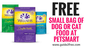 Free Small Bag Of Dog Or Cat Food At Petsmart Cat Nutrition Free Cat Food Wellness Dog Food