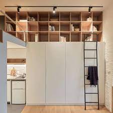 A Little Design Maximises Space In Tiny 22 Metre Square Taiwan Apartment Apartment Interior Design Small Room Design Apartment Design