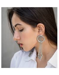 Buy Faye Gold Studs by HYPERBOLE ACCESSORIES at Ogaan Online Shopping Site