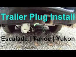 S10 wiring diagram pdf u2014 untpikapps. Trailer Plug Wiring Escalade Tahoe Yukon 7 Pin 4 Pin How To Youtube