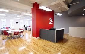Station Four S New Jacksonville Office Office Snapshots Modern Office Interiors Office Color Schemes Office Wall Colors