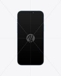 Download Iphone 12 Pro Frontal Mockup In Device Mockups On Yellow Images Object Mockups
