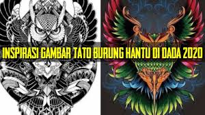 Cenderawasih biru (paradisaea rudolphi) burung cenderawasih biru merupakan burung langka yang berasal dari tanah papua. Desain Tato Burung Hantu Keren 2020 Youtube