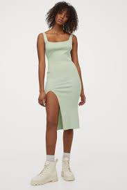 Quick & easy to get these mint green special occasion dresses at discounted prices online you need from shippers and suppliers in china. Ribbed Dress Mint Green Ladies H M