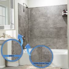 Dumawall 94 In J Trim Smoked Steel Trim Repair Kits They add the finishing touch to any project. hundred limit