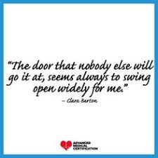 Discover 36 clara barton quotations: Top 20 Quotes To Inspire You To Be A Great Nurse Leader Amc 20th Quote Nurse Leader Nurse