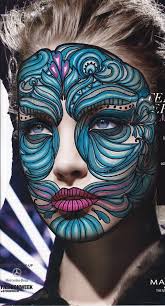Face Paintings On Ads By Minna Salo Via Behance Post Your Free Listing Today Hair News Network All Hair All The Ti Body Art Painting Face Art Makeup Art