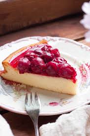 Quarkkuchen Ohne Boden Mit Kirschen In 2020 Quarkkuchen Ohne Boden Quarkkuchen Kuchen