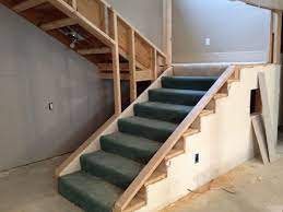 The Stairwell All Opened Up Note The Small Window On The Side For The Play Area Under The Stair Landing Stair Landing Stairs Stair Landing Ideas