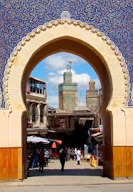 Fes Maroc Bab Bou Jeloud Fes Maroc Maroc Visiter Fes