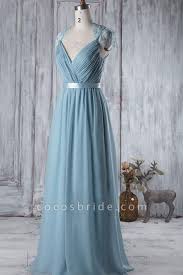Lace Cap Sleeve Ruffle A Line Wedding Dress Bridesmaid Dresses Boho Long Sleeve Wedding Dress Lace Bridesmaid Dresses Boho Lace