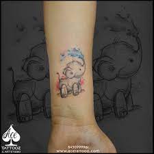 Thank You Ace Tattooz Disney Inspired Tattoos Small Tattoos Baby Elephant Tattoo