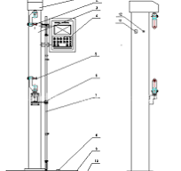 High-Precision Force Measuring Sensor Yarn Lea Electronic Strength Tester  Textile Yarn Test