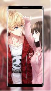 Gambar anime pasangan kekasih romantis | wallpapersforfree. Wallpaper Pasangan Anime Lucu For Android Apk Download