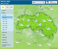 Température, pluie/neige, vent, humidité, pression,. Meteo La Neige Revient Demain Le Reveil Normand