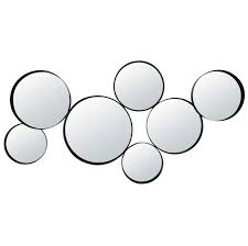 Miroirs Ronds En Metal Noir 121x66 Miroir Rond Metal Noir Et Miroir