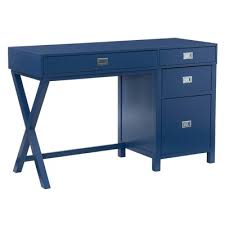 By jayden creation (124) 25.5 in. Navy Blue Computer Desk Target