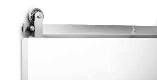 A simple door, a double sliding barn doors, a bypass barn door. Axel Flat Track Rustic Wood Barn Door Hardware Krownlab