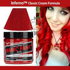 To apply manic panic hair dye for an incredibly vibrant manic panic color, you'll need to bleach your hair beforehand. Pin On Inferno