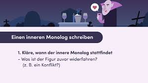 1.1.4.1 zur verdeutlichung ein beispiel für einen inneren monolog. Erzahlungen Schreiben Online Lernen