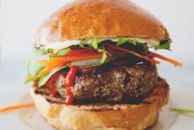 Brisket Bahn Mi Burger The Juice Club W Brisket Burger Recipes Food
