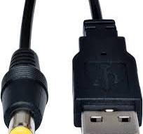 Usb Type A Male USB Cables, Hubs & Adapters USB Male To 5.5mm X 2.1mm  Barrel Jack Cable - 5V DC Power Cord, 5ft Long, 20 AWG Hallmark Keepsake  Power ...