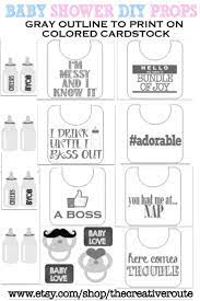 Baby Shower Photo Booth Props Printable Large 8 Page Pdf Diy Etsy Baby Shower Photo Booth Props Baby Shower Photo Booth Baby Shower Photos