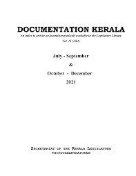DOCUMENTATION KERALA