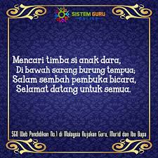 Oct 27, 2020 · 250 pantun pembuka dan penutup pidato lucu. Himpunan Terbaik Pantun Motivasi Media Sosial Facebook