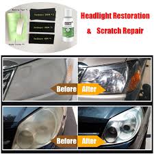Hgkj 8 Professional Headlight Restoration Tool Headlamp Restore Kit For Car Head Light Cleaner Renew Lens Polish Kit Wish