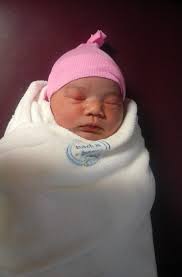 My newest granddaughter arrived this morning about 8am. April Jean 8 lbs 1  oz