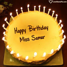 Birthday Cake For Computer Teacher With Name Right Click And Save Images As Happy Birthday Cakes Birthday Cake With Candles Happy Birthday Cake Photo