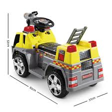 See more ideas about toy fire trucks, fire trucks, trucks. Rigo Kids Ride On Fire Truck Motorbike Motorcycle Car Yellow With Free Kids Toys Warehouse