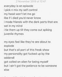 Yungblud On Instagram Jus Wrote This Luv U Cool Lyrics Song Lyrics Wallpaper Music Quotes