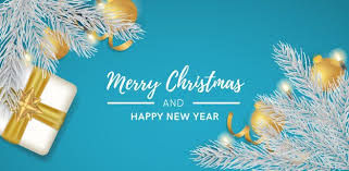 Download Blue Christmas Background With Realistic Decoration For Free Blue Christmas Background Christmas Doodles Christmas Background